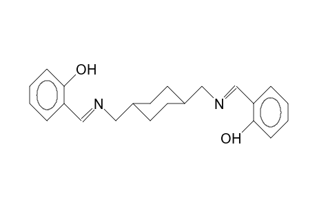 trans-1,4-Bis([2-hydroxy-phenyl]-formimidoylmethyl)-cyclohexane