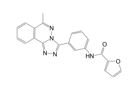 N-[3-(6-methyl[1,2,4]triazolo[3,4-a]phthalazin-3-yl)phenyl]-2-furamide