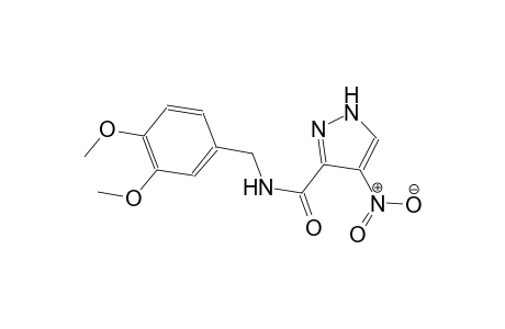 N-(3,4-dimethoxybenzyl)-4-nitro-1H-pyrazole-3-carboxamide