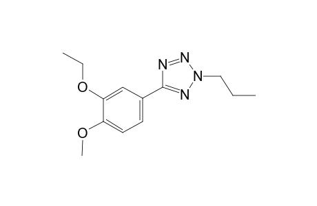 2H-1,2,3,4-Tetrazole, 5-(3-ethoxy-4-methoxyphenyl)-2-propyl-