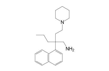 2-(alpha-NAPHTHYL)-2-(2-PIPERIDINOETHYL)PENTYLAMINE