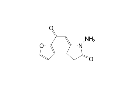 (5E)-1-amino-5-[2-(2-furanyl)-2-oxoethylidene]-2-pyrrolidinone