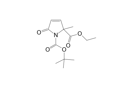1-O-tert-butyl 2-O-ethyl 2-methyl-5-oxopyrrole-1,2-dicarboxylate