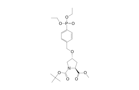 (4R)-4-[[4'-(DIETHOXYPHOSPHORYL)-BENZYL]-OXY]-N-TERT.-BUTYLOXYCARBONYL-L-PROLINE-METHYLESTER