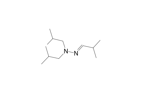 Propanal, 2-methyl-, bis(2-methylpropyl)hydrazone
