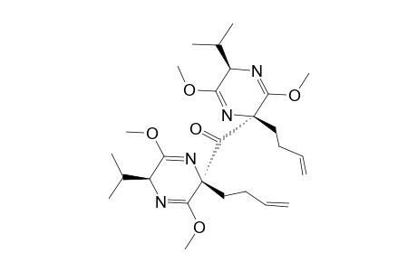 BIS-[(2R,5S)-5-(BUT-3-ENYL)-2,5-DIHYDRO-3,6-DIMETHOXY-2-ISOPROPYLPYRAZIN-5-YL]-KETONE