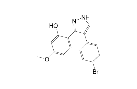 2-[4-(4-bromophenyl)-1H-pyrazol-3-yl]-5-methoxyphenol