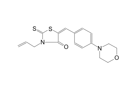 4-thiazolidinone, 5-[[4-(4-morpholinyl)phenyl]methylene]-3-(2-propenyl)-2-thioxo-, (5E)-