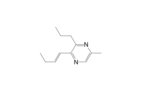 trans-5-Methyl-3-n-propyl-2(1-butenyl)pyrazine