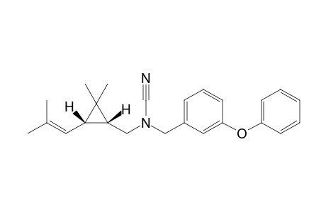 [(1R,3S)-2,2-dimethyl-3-(2-methylprop-1-enyl)cyclopropyl]methyl-(3-phenoxybenzyl)cyanamide