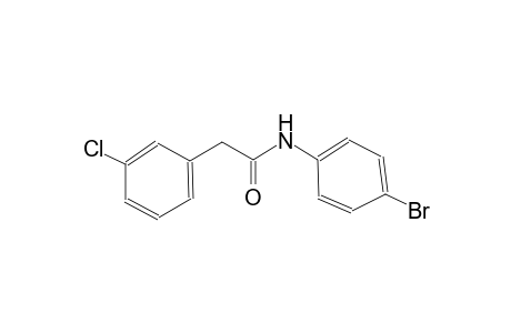 N-(4-bromophenyl)-2-(3-chlorophenyl)acetamide