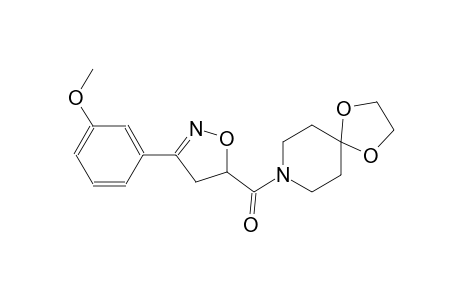 1,4-dioxa-8-azaspiro[4.5]decane, 8-[[4,5-dihydro-3-(3-methoxyphenyl)-5-isoxazolyl]carbonyl]-