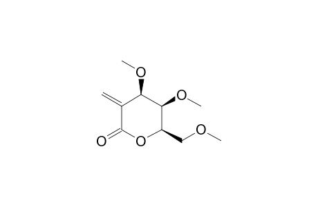 3,4,6-Tri-O-methyl-2-deoxy-2-methylene-D-lyxohexono-1,5-lactone