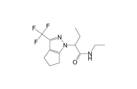 N-ethyl-2-(3-(trifluoromethyl)-5,6-dihydrocyclopenta[c]pyrazol-1(4H)-yl)butanamide