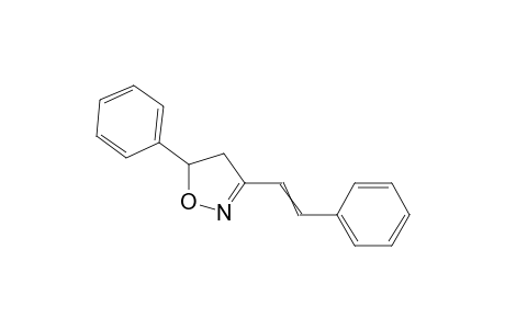 5-Phenyl-3-styryl-2-isoxazoline