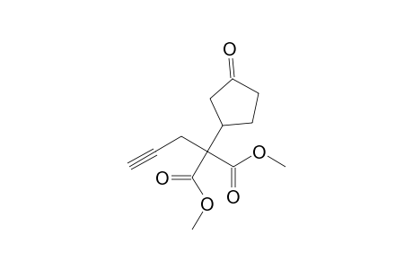 2-(3-Oxocyclopentyl)-2-prop-2-ynylmalonic acid dimethyl ester