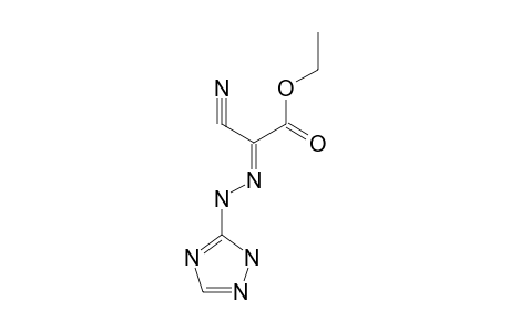 CYANOGLYOXYLIC ACID, ETHYL ESTER, 2-[(1H-1,2,4-TRIAZOL-5-YL)HYDRAZONE]