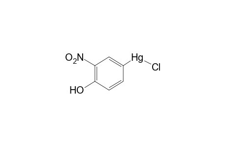CHLORO(4-HYDROXY-3-NITROPHENYL)MERCURY