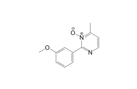 4-Methyl-2-(3-methoxyphenyl)pyrimidine 3-oxide