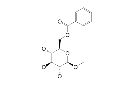 SCOLOPOSIDE-A;6-BENZOYL-BETA-D-GLUCOPYRANOSE-1-METHYLESTER