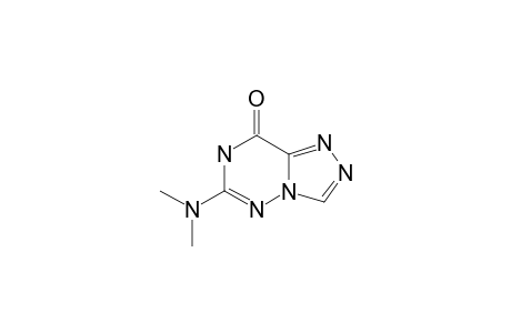 6-DIMETHYLAMINO-1,2,4-TRIAZOLO-[3,4-F]-[1,2,4]-TRIAZIN-8(7H)-ONE