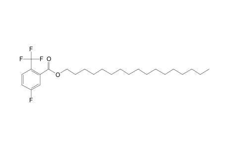 5-Fluoro-2-trifluoromethylbenzoic acid, heptadecyl ester