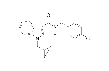 N-(4-Chlorobenzyl)-1-cyclopropylmethyl-1H-indole-3-carboxamide