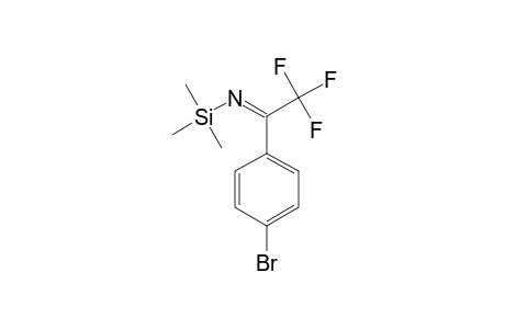 1-(4-BROMOPHENYL)-2,2,2-TRIFLUOROETHYL-N-TRIMETHYLSILYL-IMINE