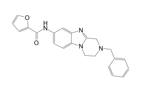 N-(2-benzyl-1,2,3,4-tetrahydropyrazino[1,2-a]benzimidazol-8-yl)-2-furamide