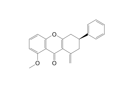 8-Methoxy-1-methylene-3-phenyl-3,4-dihydro-2H-xanthen-9-one