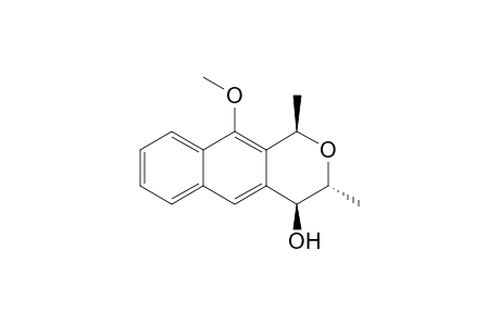 (1R,3R,4S)-10-methoxy-1,3-dimethyl-3,4-dihydro-1H-benzo[g]isochromen-4-ol