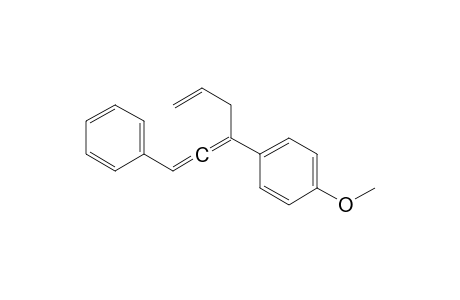 1-Methoxy-4-(1-phenylhexa-1,2,5-trien-3-yl)benzene