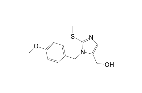 [2-(methylthio)-3-p-anisyl-imidazol-4-yl]methanol