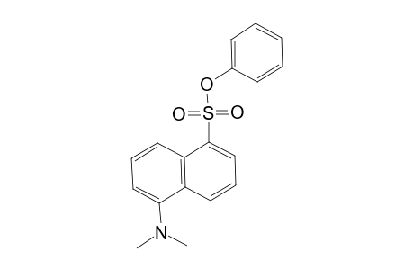 1-Naphthalenesulfonic acid, 5-(dimethylamino)-, phenyl ester