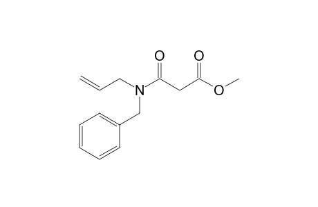 N-Allyl-N-benzylmalonamic acid methyl ester