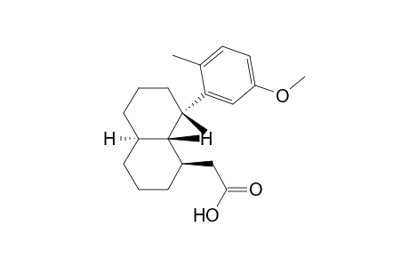 (1R,4aS,8S,8aS)-8-(5'-methoxy-2'-methylphenyl)-8-methyldecahydronaphthalen-1-ylacetate