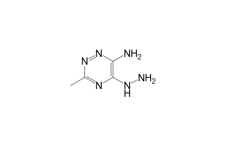 5-Hydrazino-3-methyl-1,2,4-triazin-6-amine