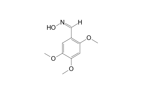 2,4,5-Trimethoxybenzaldoxime