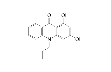 10-Propyl-1,3-dihydroxy-10H-acridin-9-one