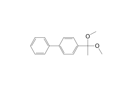 1,1'-Biphenyl, 4-(1,1-dimethoxyethyl)-