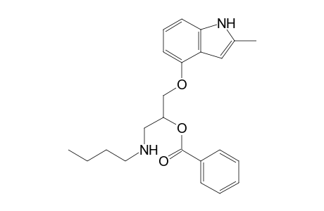 4-[3'-(N-isopropilamino)-2'-benzoyloxypropoxy]-3-methylindole