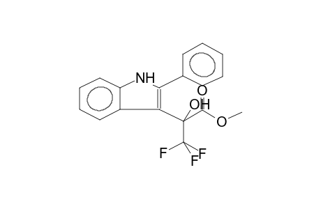 2-PHENYL-3-(1-METHOXYCARBONYL-2,2,2-TRIFLUOROETHYL)INDOLE