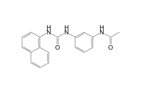 1-(m-acetamidophenyl)-3-(1-naphthyl)urea