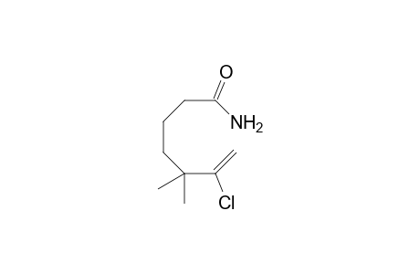 6-Chloro-5,5-dimethylhept-6-enamide