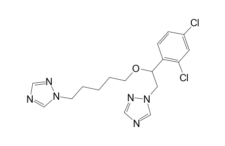 1H-1,2,4-Triazole, 1-[5-[1-(2,4-dichlorophenyl)-2-(1H-1,2,4-triazol-1-yl)ethoxy]pentyl]-