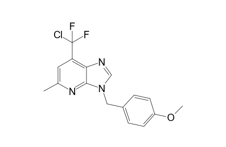 3-(4-Methoxybenzyl)-7-(chlorodifluoromethyl)-5-methyl-3H-imidazo[4,5-b]pyridine