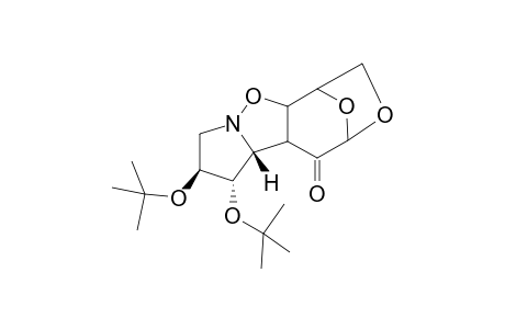 3-Aza-2,11-dioxa-5,6-di(tert-butyloxy)-10,12-(oxymethano)tricyclo[6.4.0.0(3,7)]dodecan-9-one