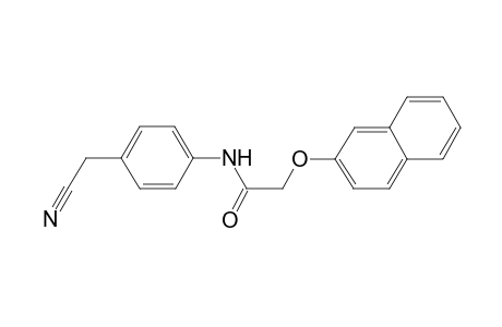 N-[4-(cyanomethyl)phenyl]-2-(2-naphthyloxy)acetamide
