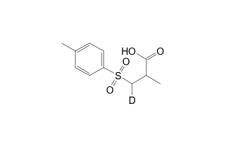 3-Deuterio-2-methyl-3-(4-methylphenyl)sulfonyl-propanoic acid