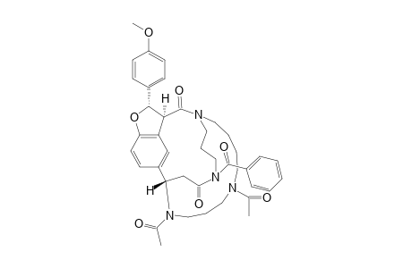 N(6),N(10)-Diacetyl-N(23)-benzoyl-O(34)-methyl-aphelandrine